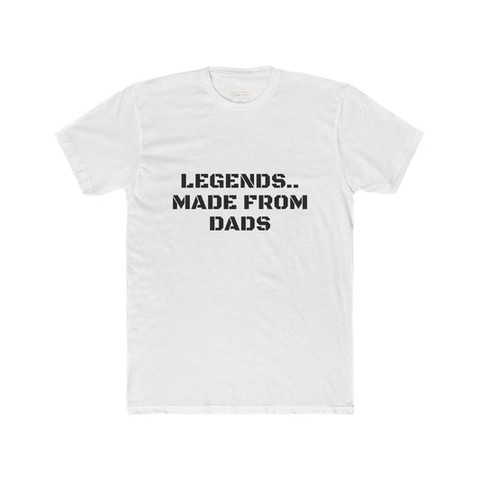 Men's Drop Shoulder Cotton Crew Neck T-shirt
