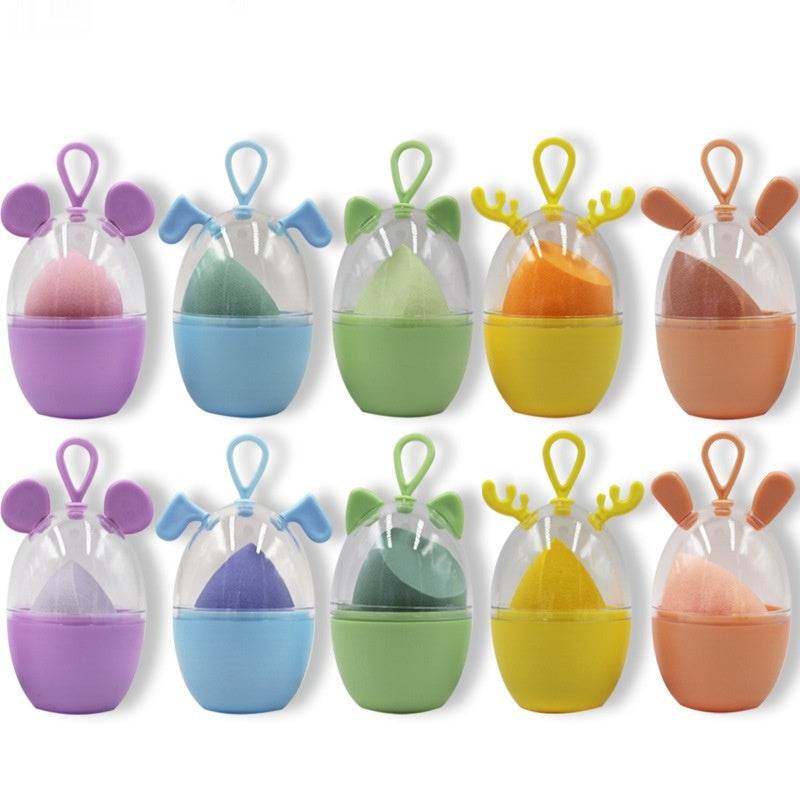 Non-latex Dual-use Sponge Gourd Water Drop Beveled Makeup Sponge