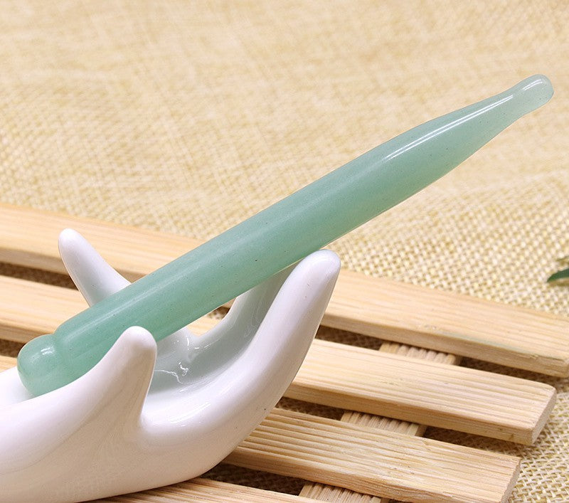 Natural jade scraping board