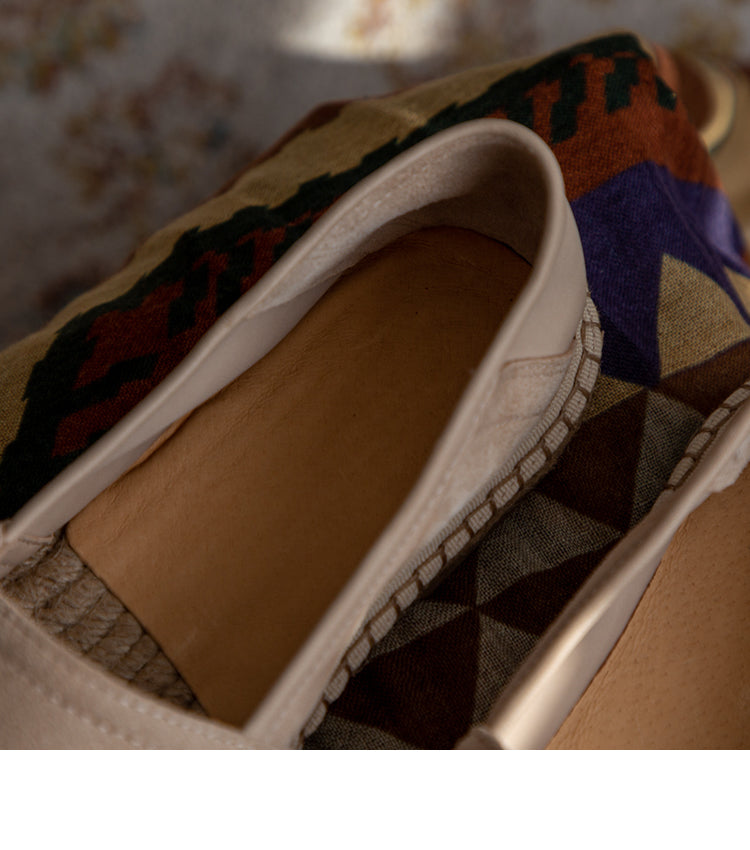 Fåreskind Fisherman-sko i ruskind med afslappet slip-on-design