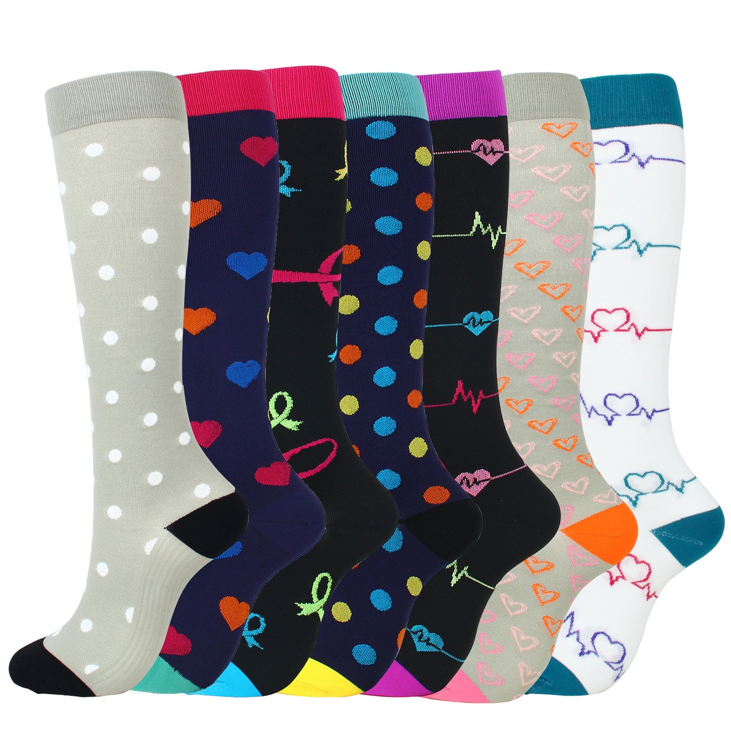 Explosive Combination Of Men's And Women's Sports Compression Socks