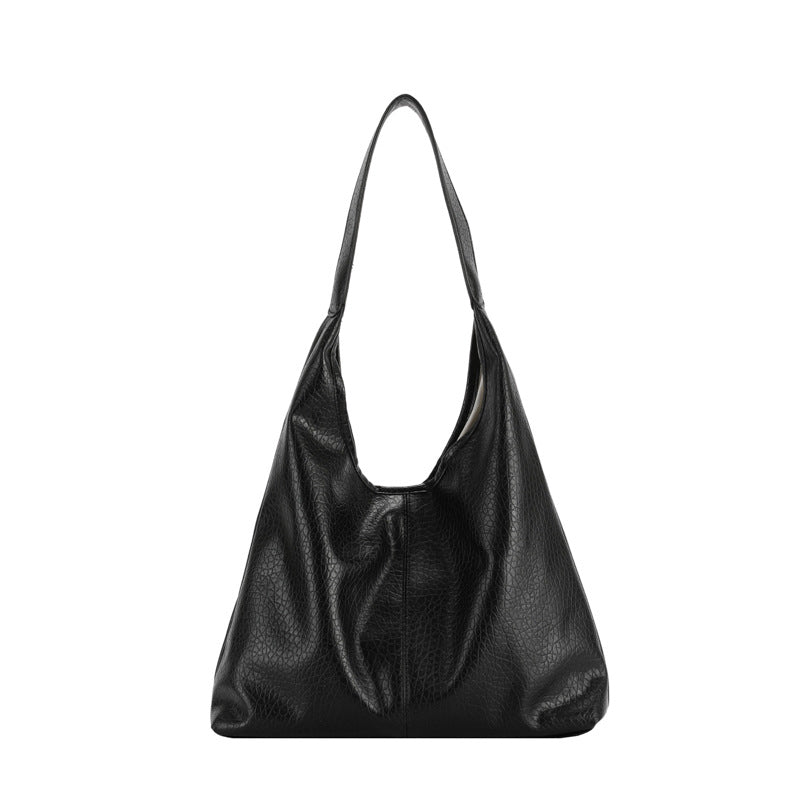 Large Capacity Soft Leather Bag Bag Women's All-match Shoulder