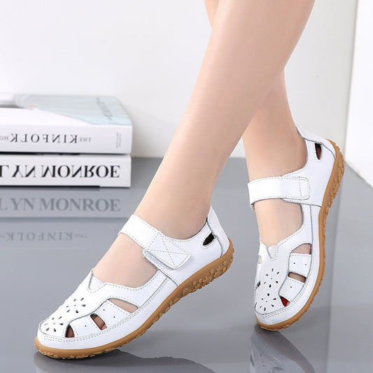 Women's Large Size Hollowed Out Breathable Shoes