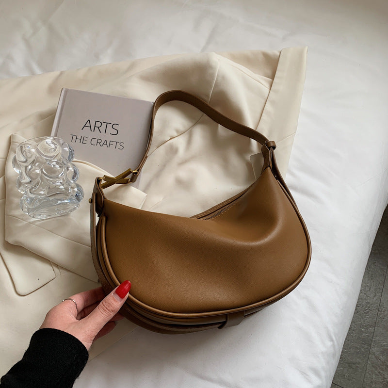 New Female Texture Simple One-shoulder Messenger Bag