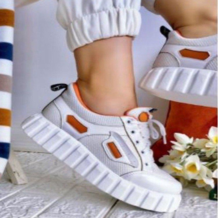 Platform Shoes Platform Shoes With Heightened White And Casual Canvas