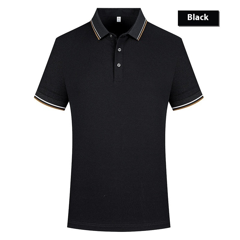 Polo Shirt Lapel Short Sleeve
