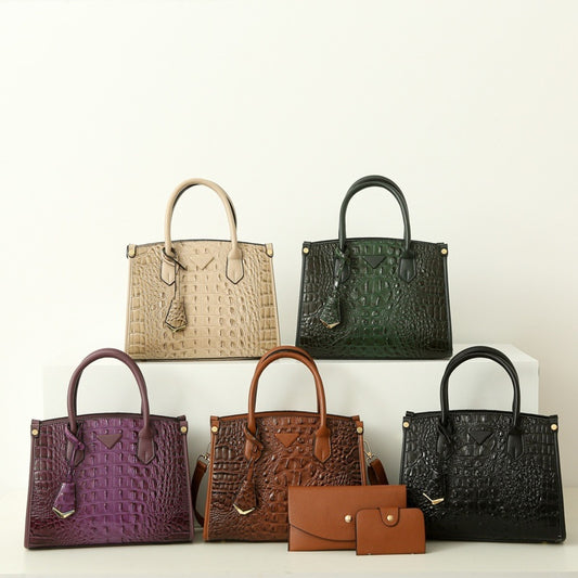 Vintage Crossbody Statement Handbag Set For Women