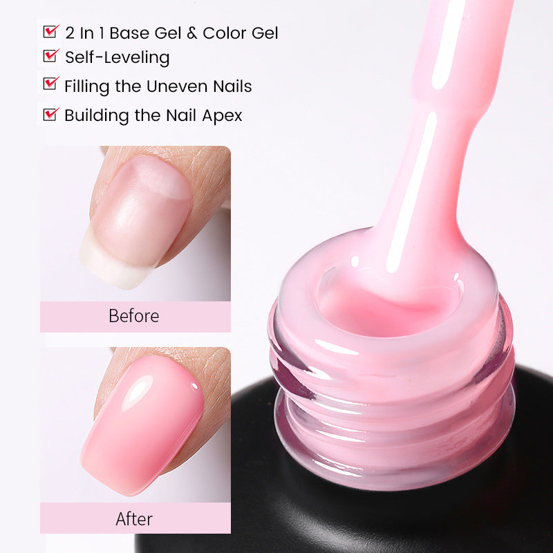 Nail Color Powder Transparent Function Phototherapy Plastic
