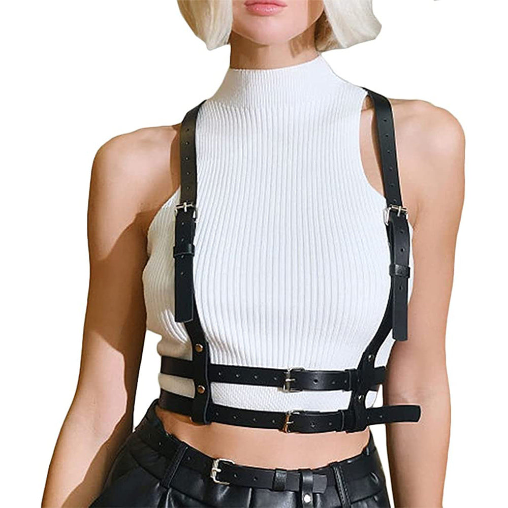 Strap Belt Integrated Belly Belt Female Halloween Cosplay Props
