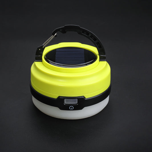 Solar silikone multifunktionel campinglampe
