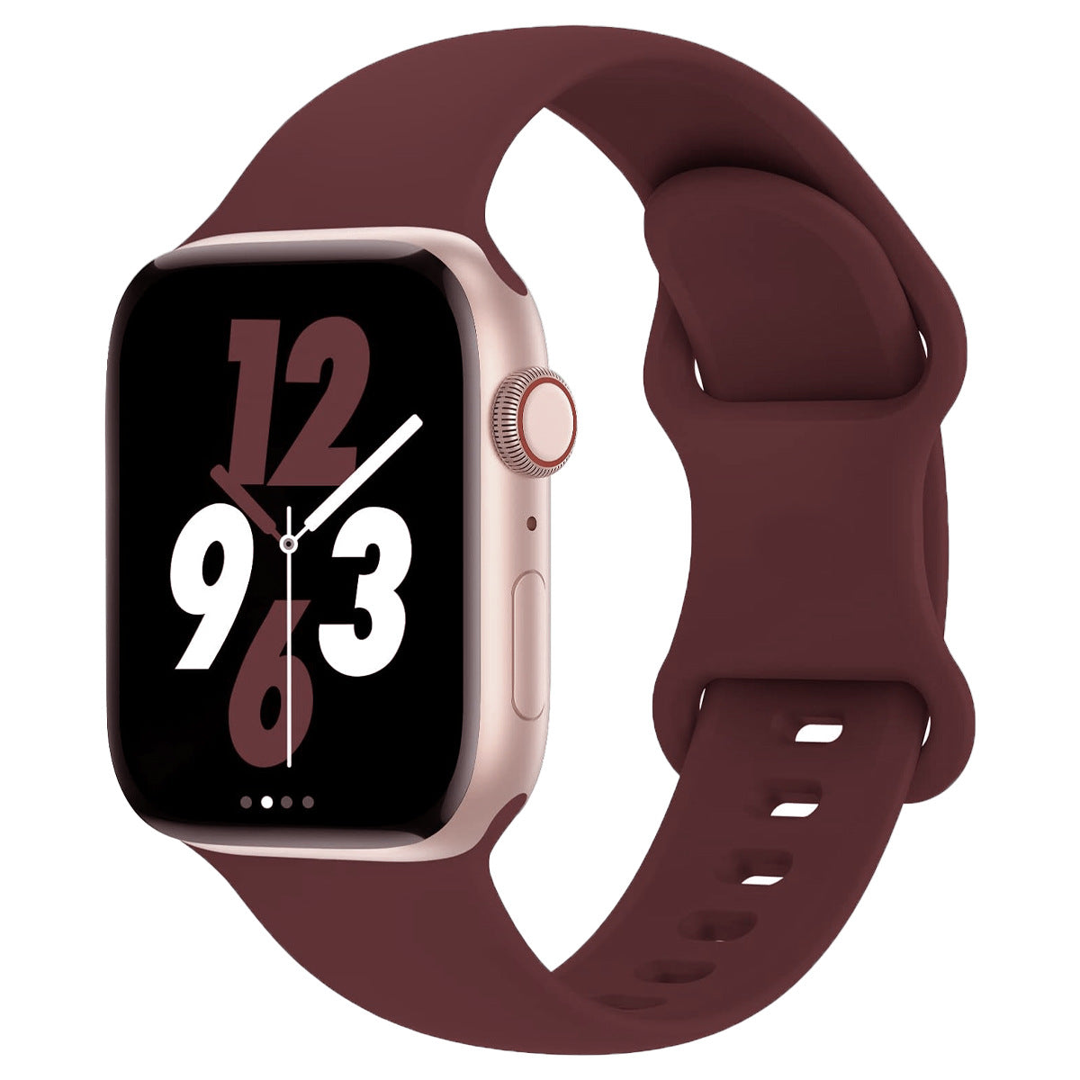 Solid Color Silicone Strap Butterfly Horoscope Buckle Monochrome Silicone