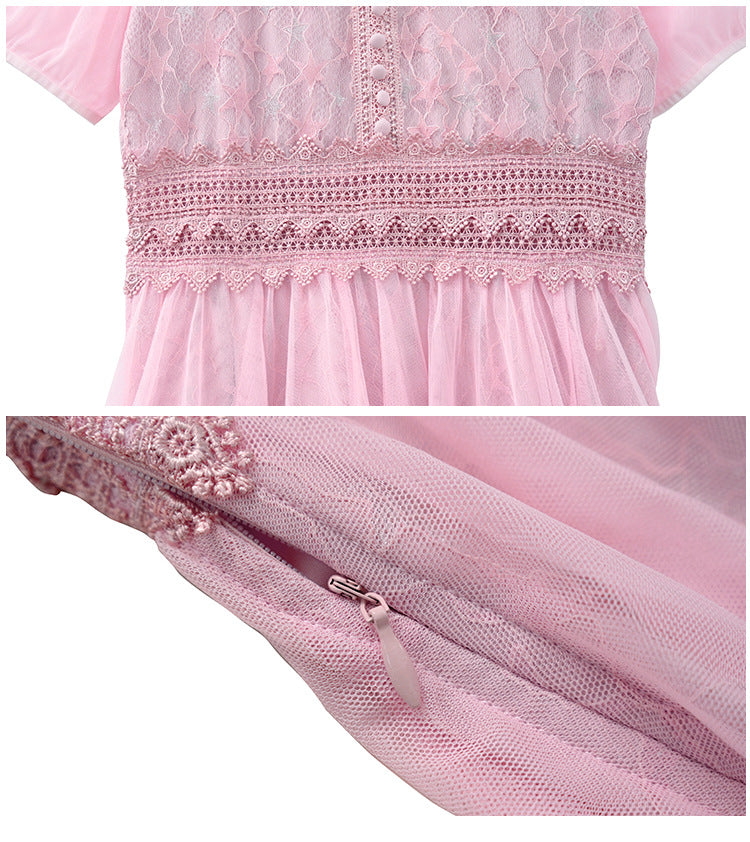 French Chiffon Skirt With Waistband For Slimming Effect