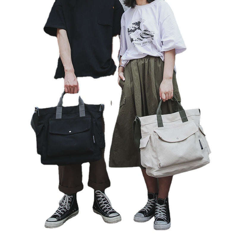 Men's Messenger Shoulder Bag Canvas Handbag