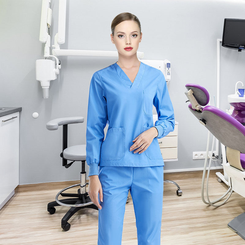Short-sleeve Workwear For Doctors  Beauty Salons  And Dental Clinics