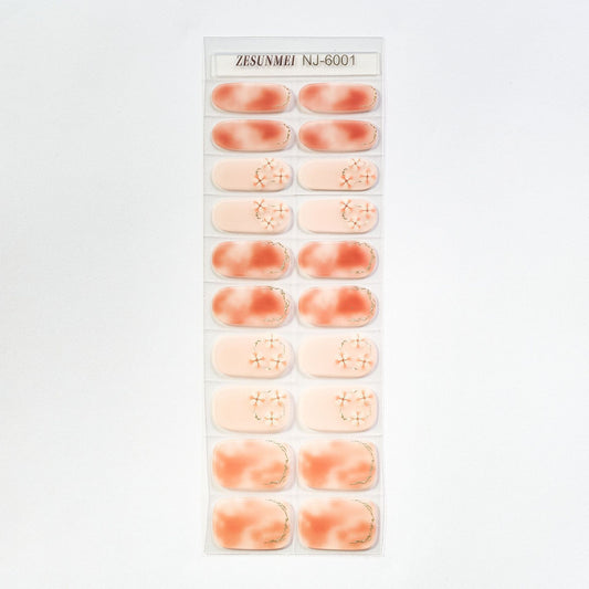 Candy Color UV Semi-cured Nail Stickers