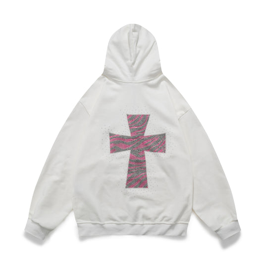 Leopard Print Hooded Loose Couple Sweatshirt