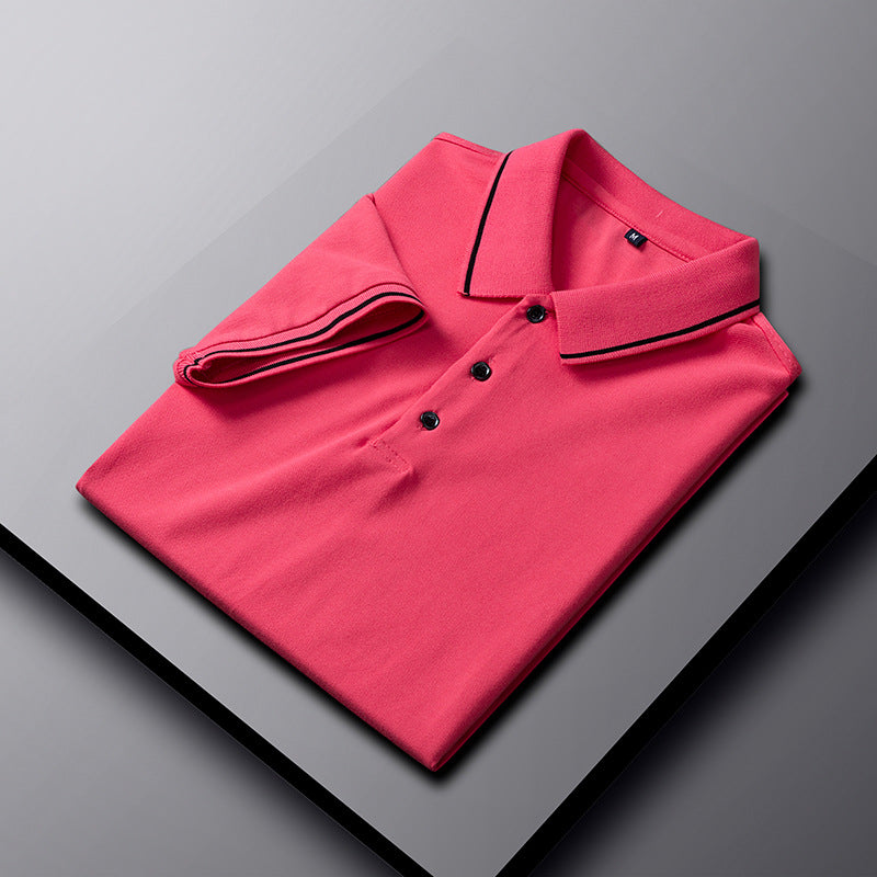 Men's Cotton Short-sleeved Casual Top