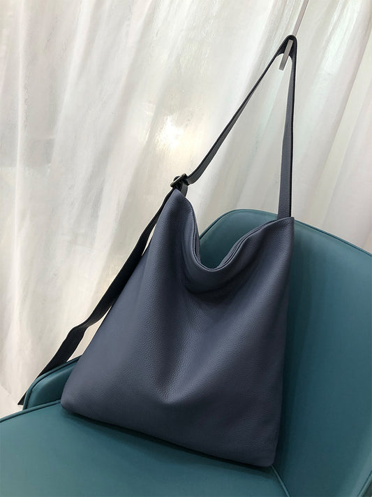 New Top Layer Cowhide Natural Fall Crossbody Shoulder Bag