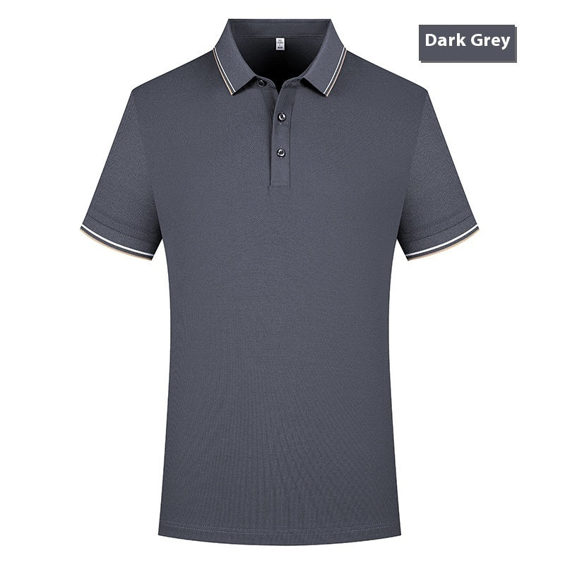 Polo Shirt Lapel Short Sleeve