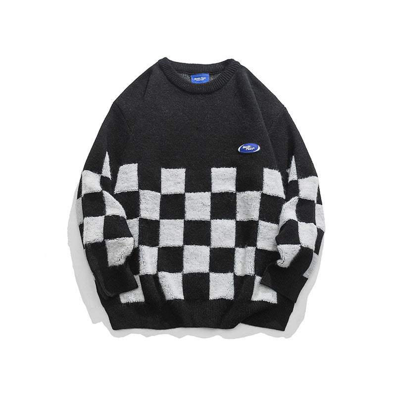Fashion Personality Men's Retro Casual Sweater