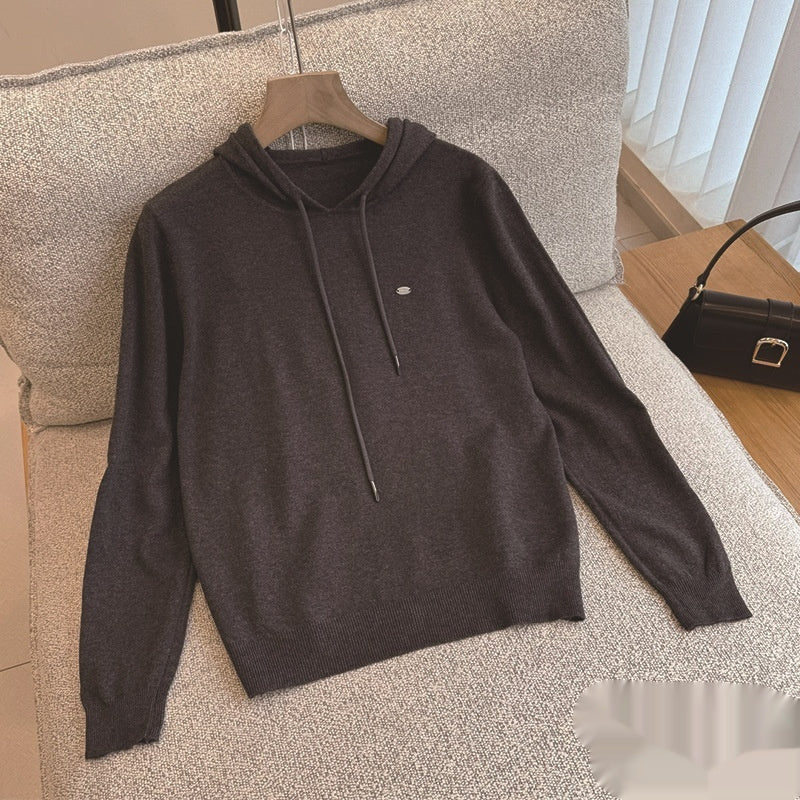 Women's Casual And Versatile Pullover Wool Hoodie Jacket