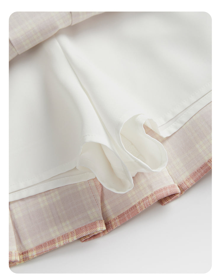 Spring New Korean College Style Doll Collar Top