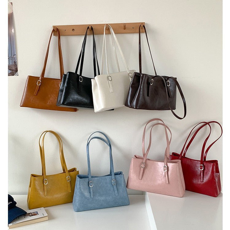 Vintage Large-capacity Womens Shoulder Bag
