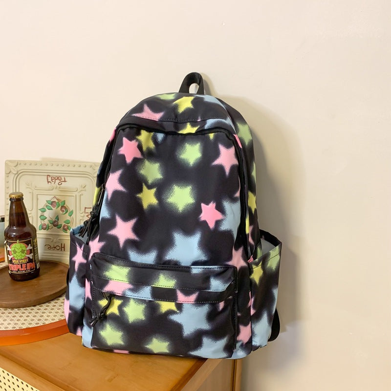 High-Capacity Sweet Backpack For High School Girls