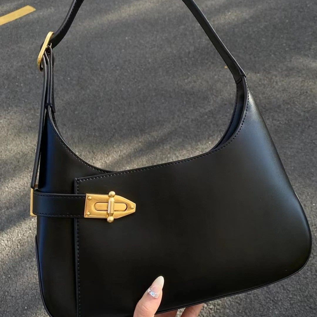 Women's Fashion Simple Vintage Shoulder Handbag Baguette