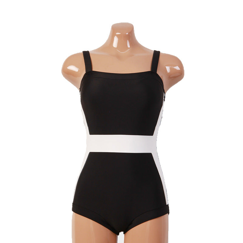 Triangle Covered Belly Slimming And Simple Conservative Hot Spring Swimsuit