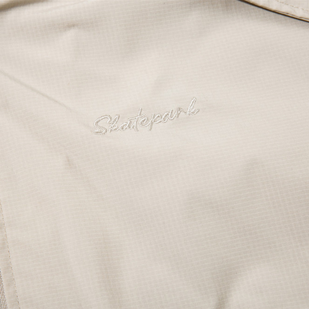Pure Color All-matching Pilot Jacket Casual Sports Jacket