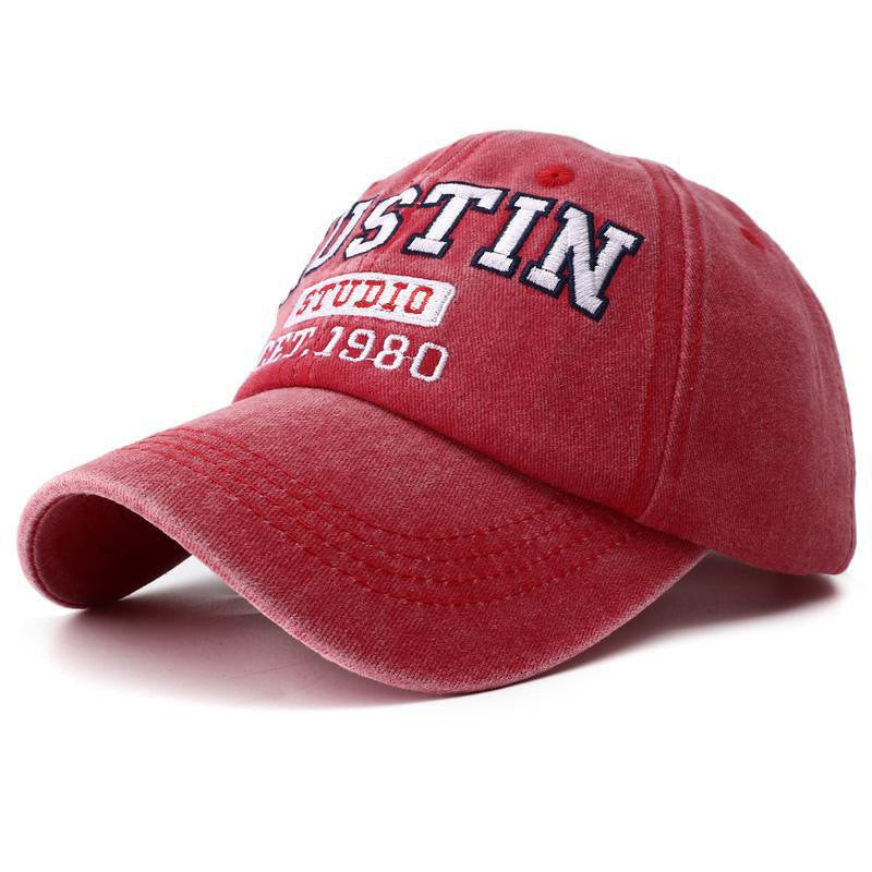 Men's And Women's Fashion Wash Denim Baseball Hat