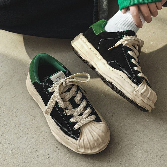 Shell-head Dissolving Shoes Men's Thick Soleplate Shoes