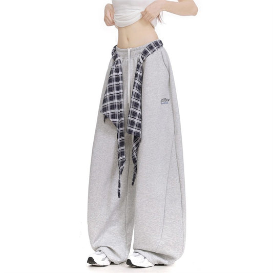 Women's Loose-waist Design Sporty Casual Pants