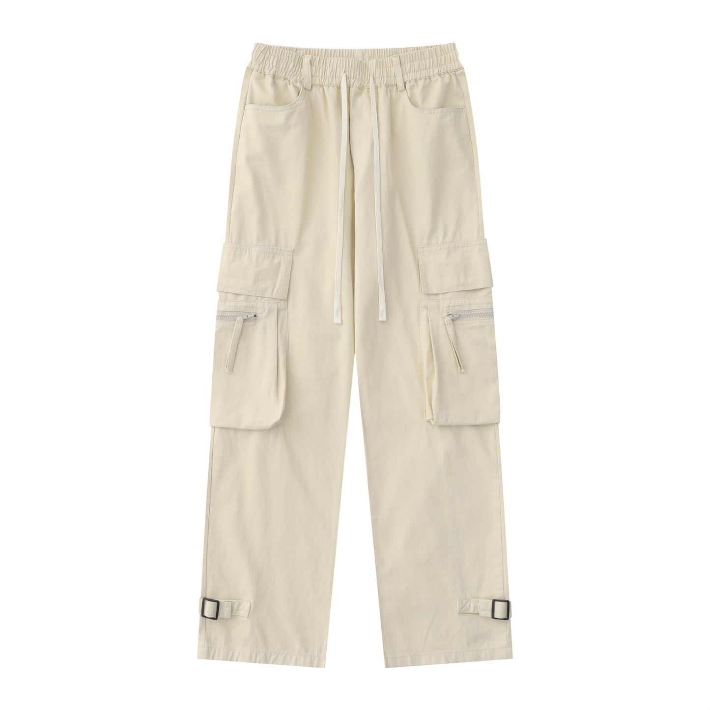 Men's Big Red Pocket Cotton Overalls