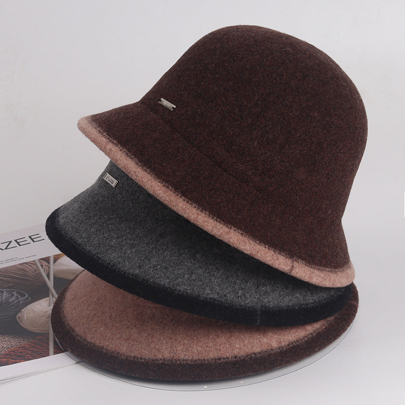 Two Color And Versatile Knitting And Splicing Wool Cloth