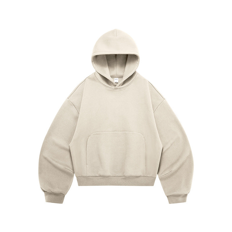 Machete Cropped Hoodie 25 Winter New American Velvet