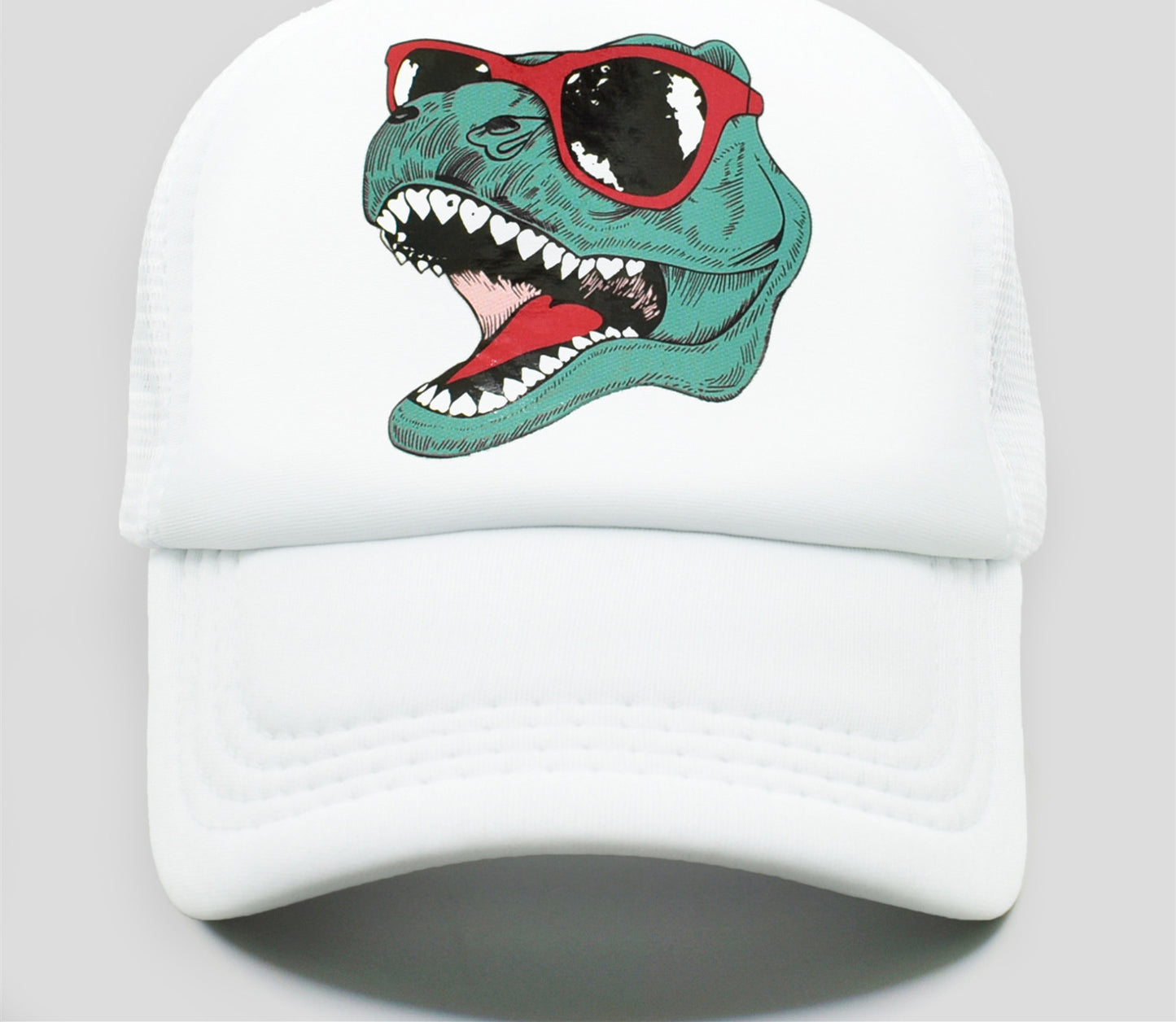 Statement Dinosaur Print Soft Top Cap
