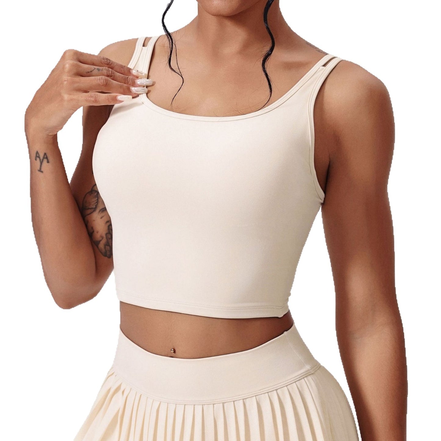 Cloud Sense Sports Back Shaping Double-shoulder Strap Outer Wear Sling