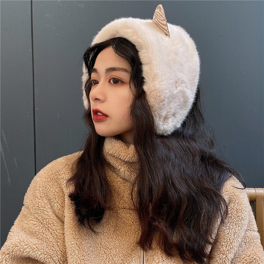 Cute And Thick High-value Cat Ears With Ear Cover