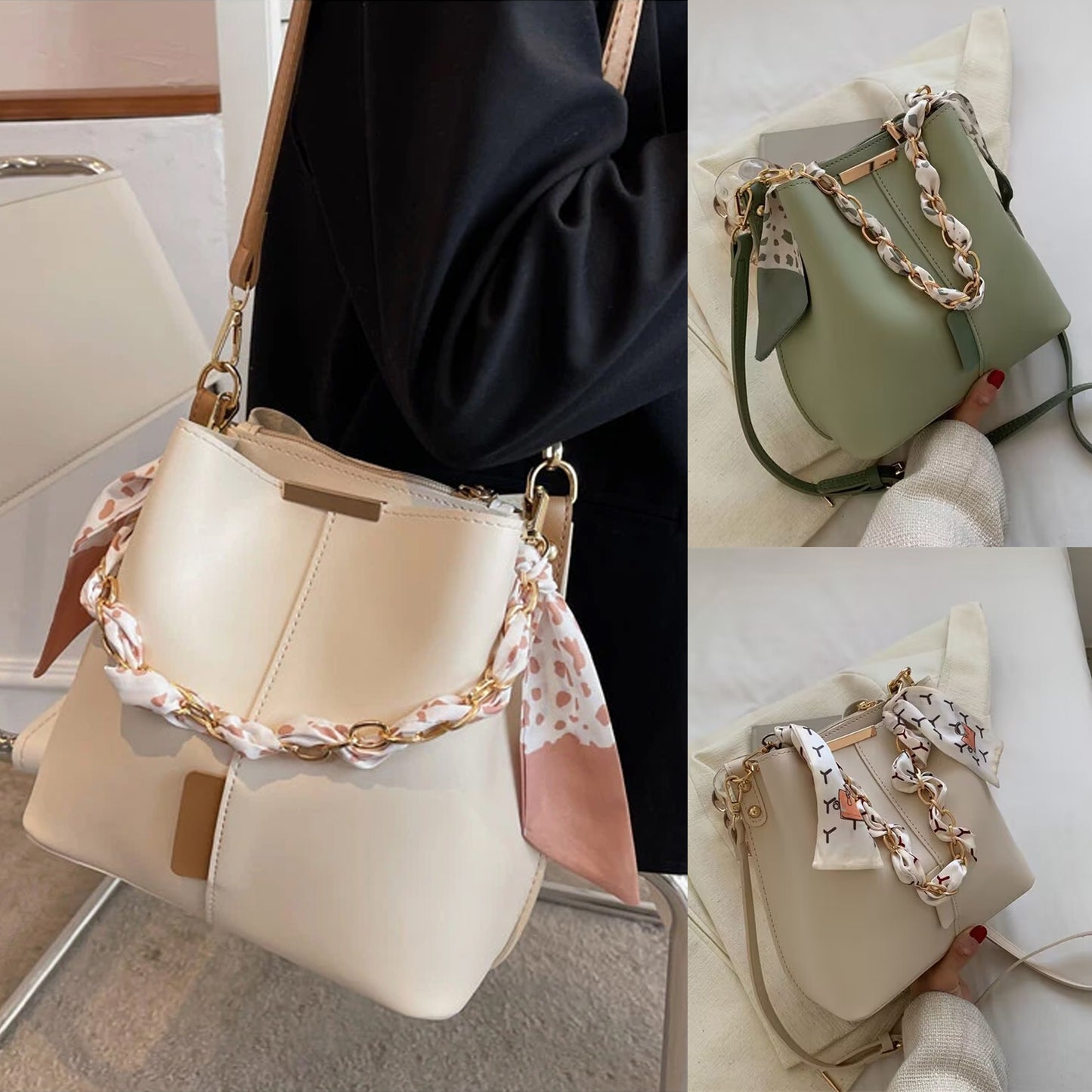 Ny Efterår Og Vinter Dame Crossbody Fashion Afslappet Skuldertaske Underarm Alsidig Spandtaske