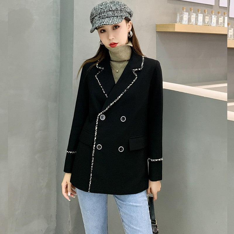 Women's Tassel Loose Fried Street Suit Jacket
