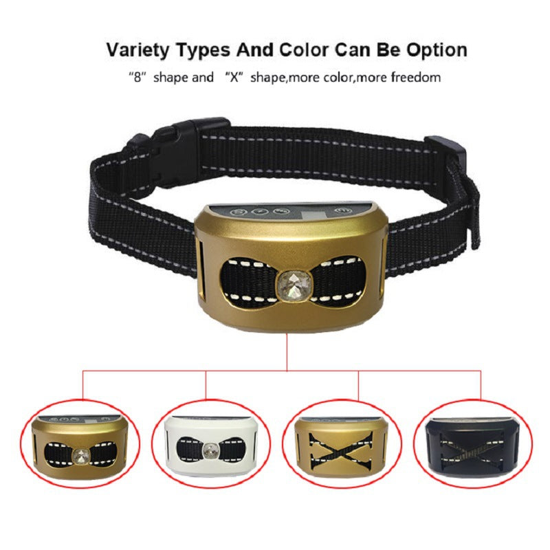 Pet Bark Stopper Electric Shock Vibration Collar