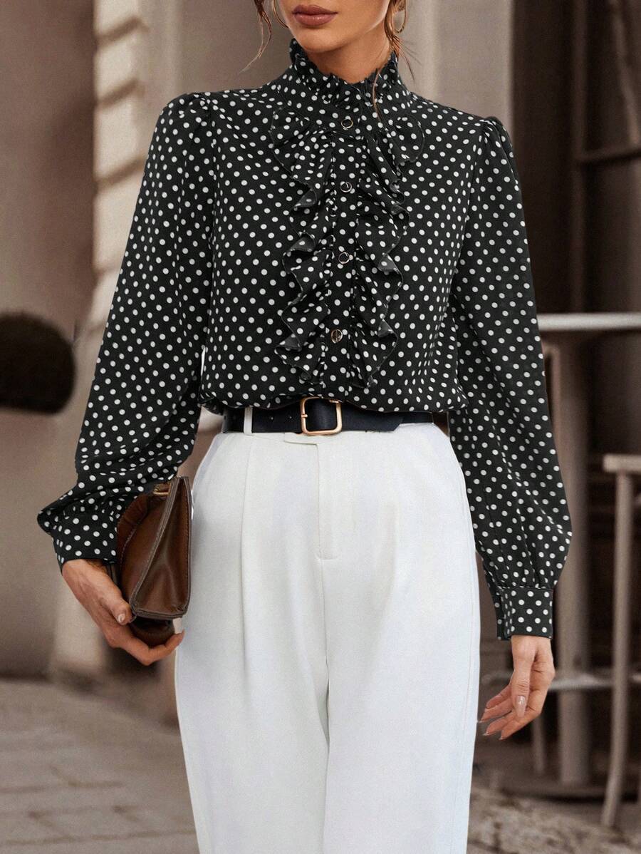Women's Comfortable Fit Long Elegant Sleeve Shirt