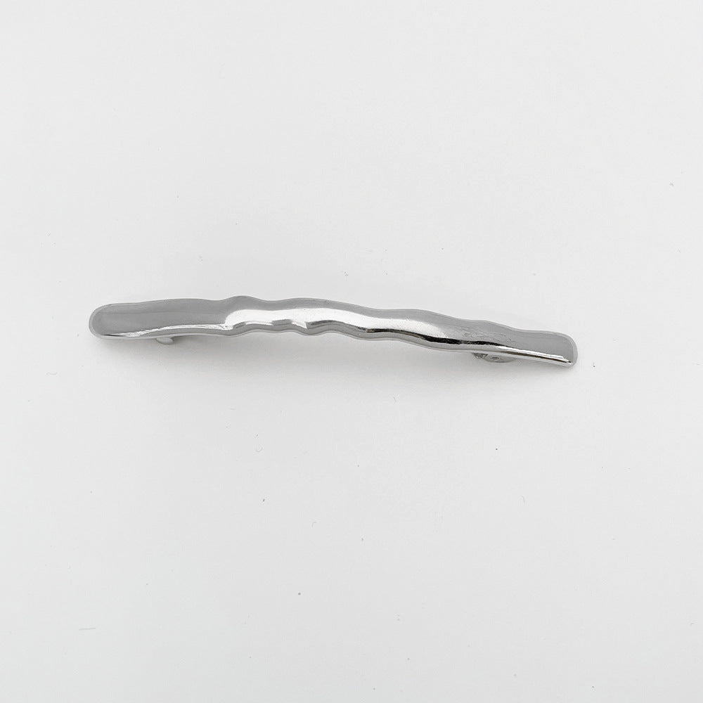 Irregular Spring Clip Alloy Barrettes Loose Clip Back Head