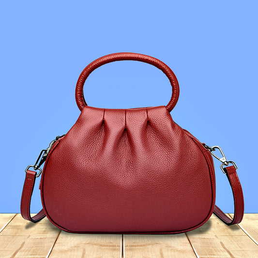 Sophisticated Elephant-gray Womens Bag Versatile Crossbody Style