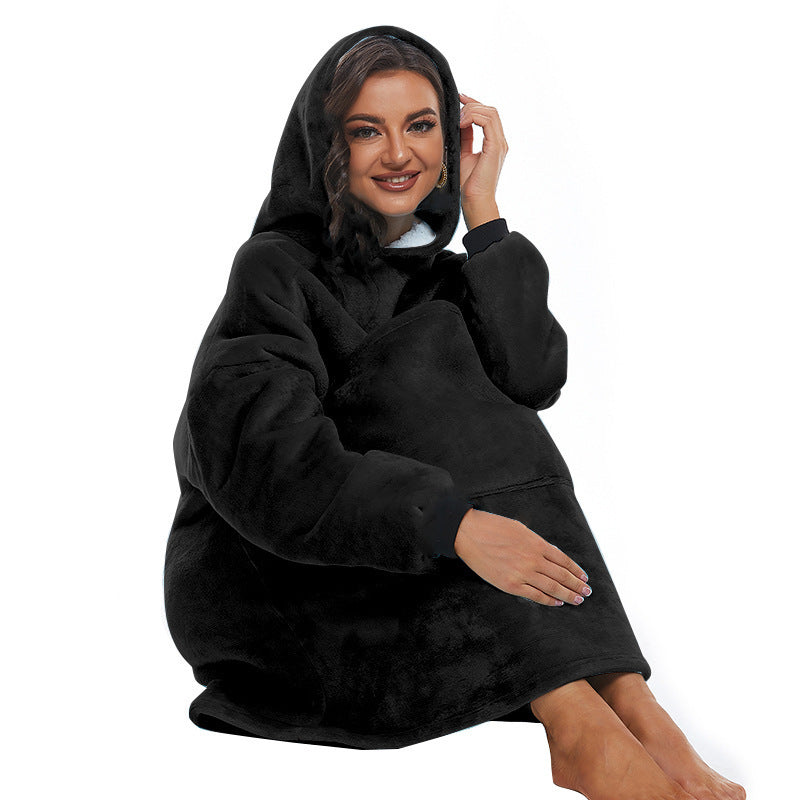 Autumn And Winter Pet Pocket Lazy Blanket Sweatshirt Hoodie