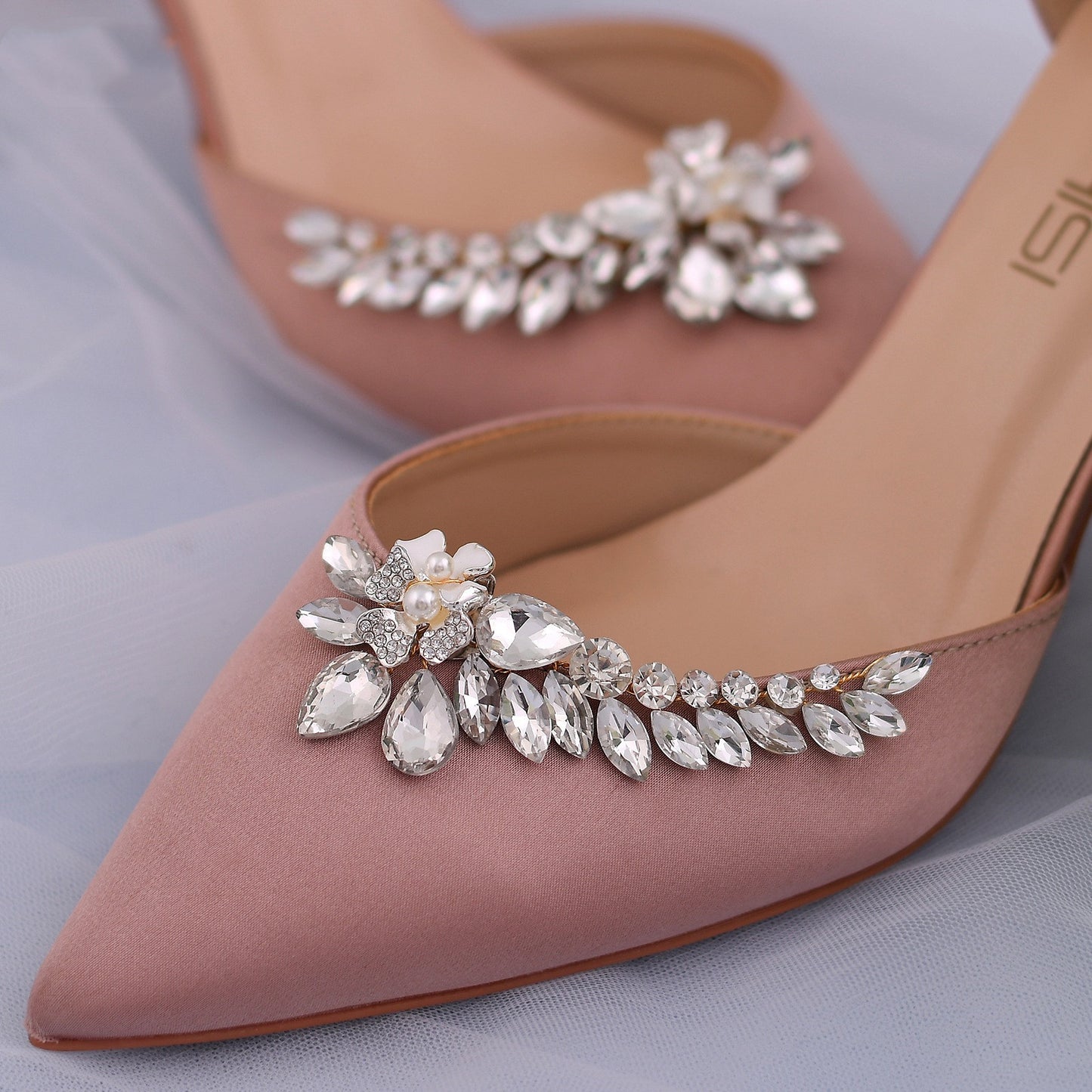 New AccessoriesRemovable Shoe Flower Decoration Rhinestones