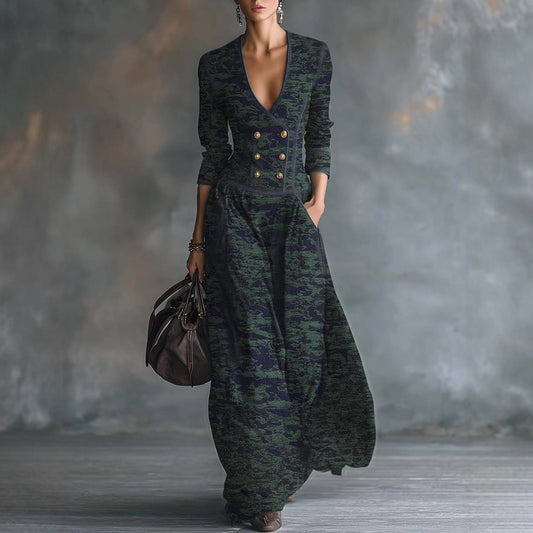 Gorgeous And Elegant Long-sleeve Dress For Women