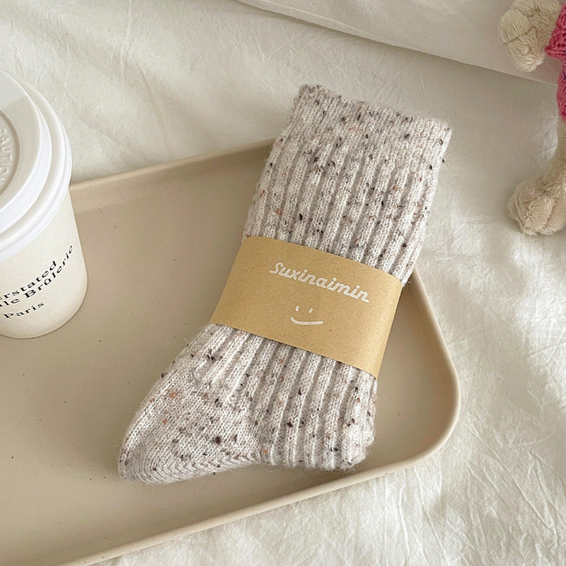 Womens Thick Warm Wool Socks
